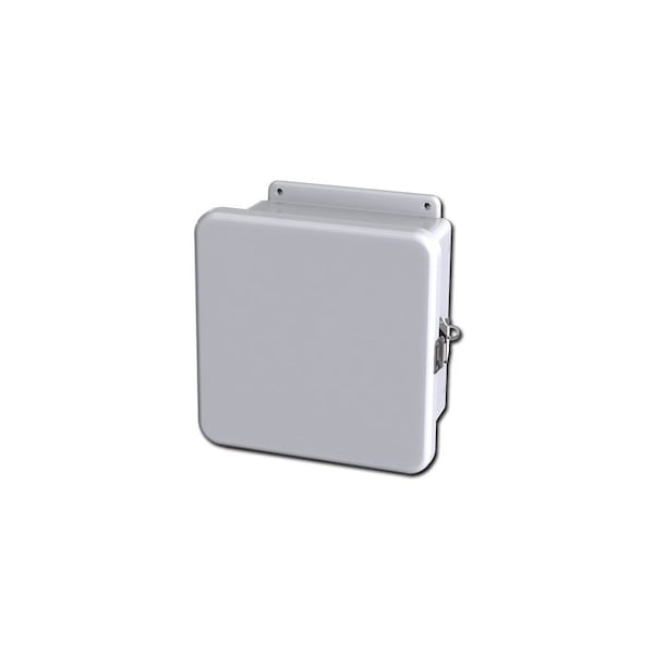 Quick Release Padlock Latch Electrical Enclosures, 9.38 in H, 4.88 in D, 9.38 in W